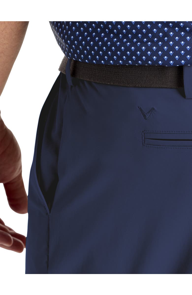 Callaway Big & Tall Flat-Front Golf Shorts, Alternate, color, Peacoat