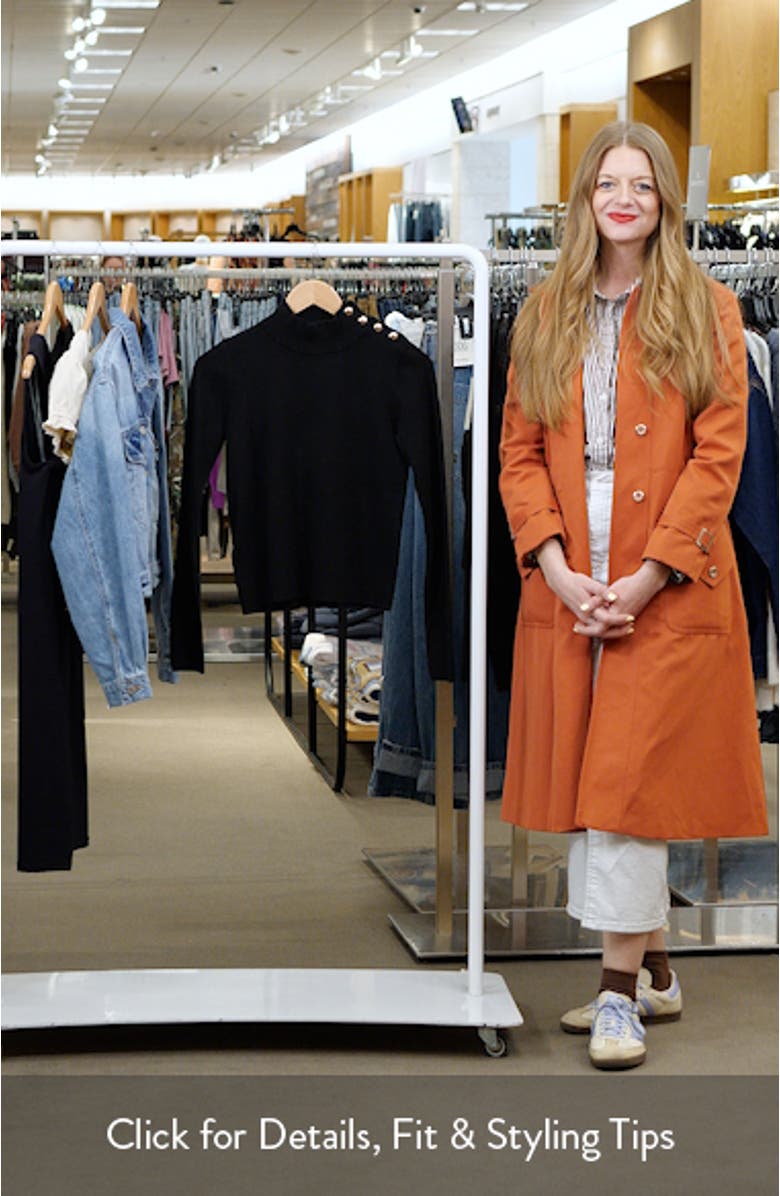 Button Trim Sweater, sales video thumbnail