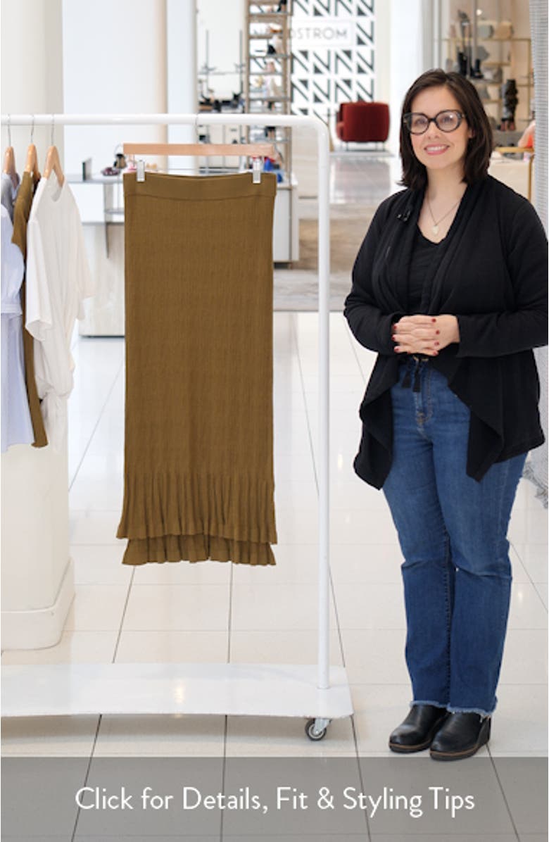 Lexi Tiered Knit Skirt, sales video thumbnail