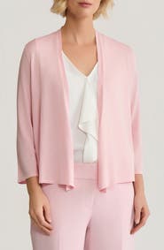 KASPER Self Edge Open Front Cardigan