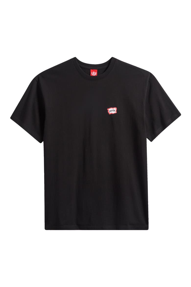 Quarters Graphic T-Shirt, Alternate, color, BLACK