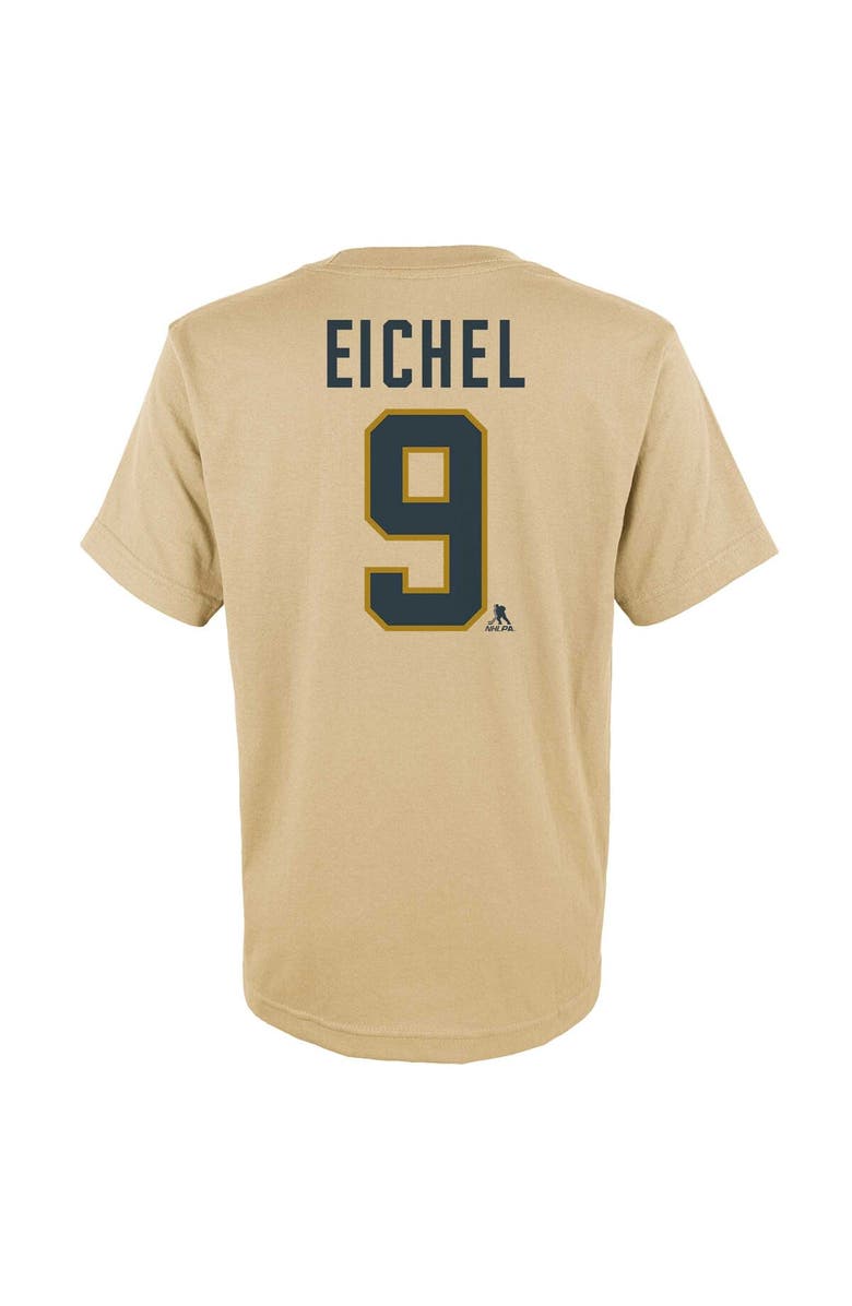 Outerstuff Youth Jack Eichel Cream Vegas Golden Knights 2024 NHL Winter Classic Name & Number T-Shirt, Alternate, color, 