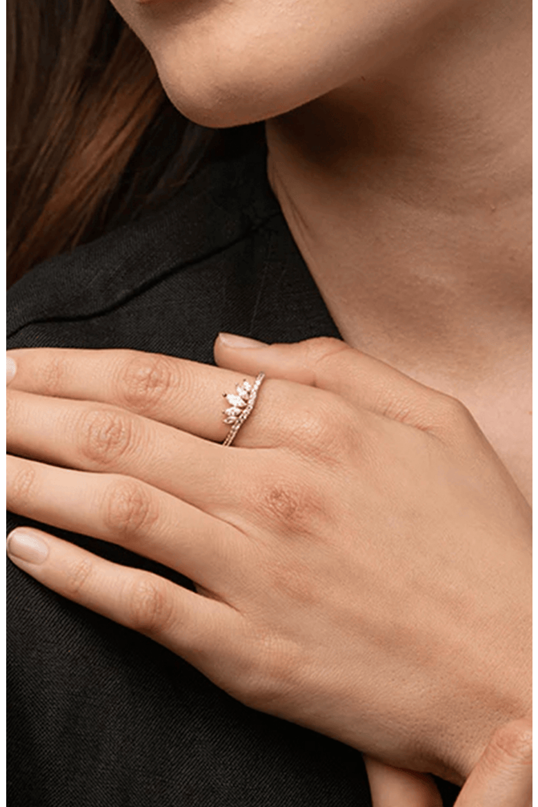 14k Gold Plated Faith Adjustable Ring Gift Idea, Alternate, color, Gold