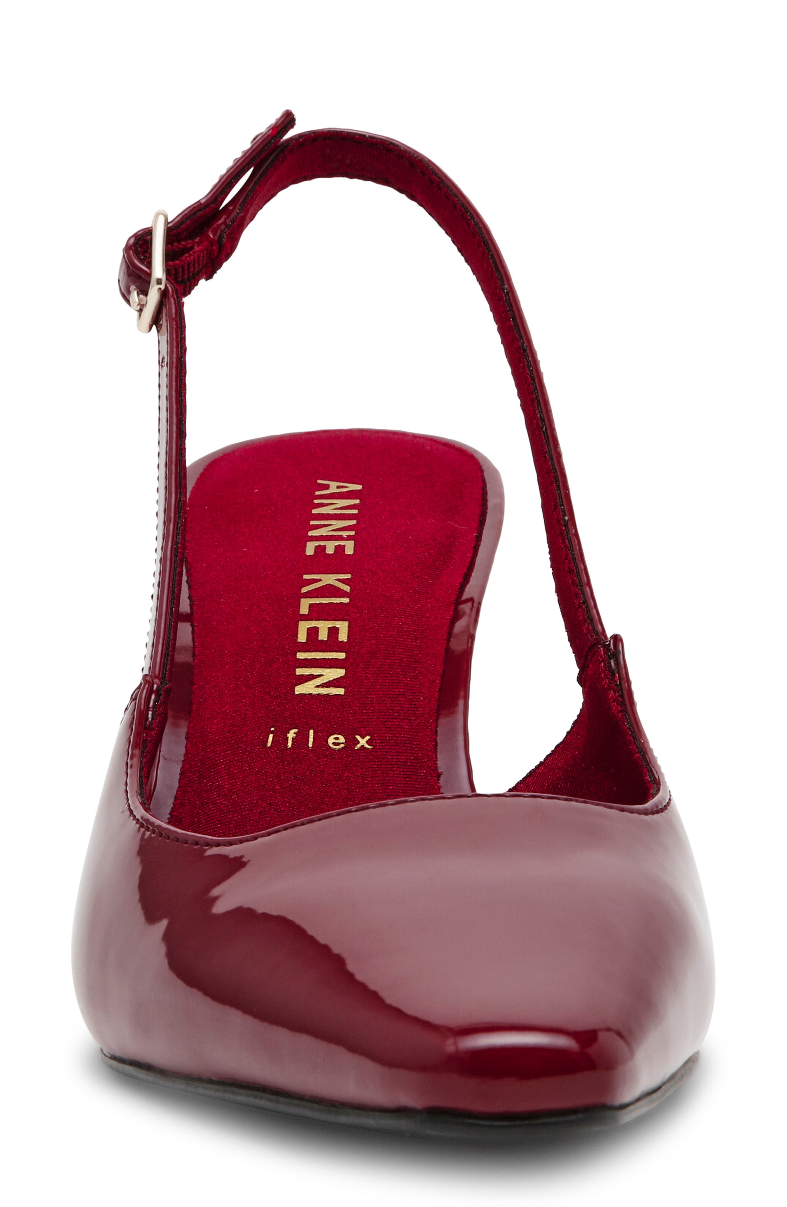 Rosel Slingback Pump, Alternate, color, BURGUNDY
