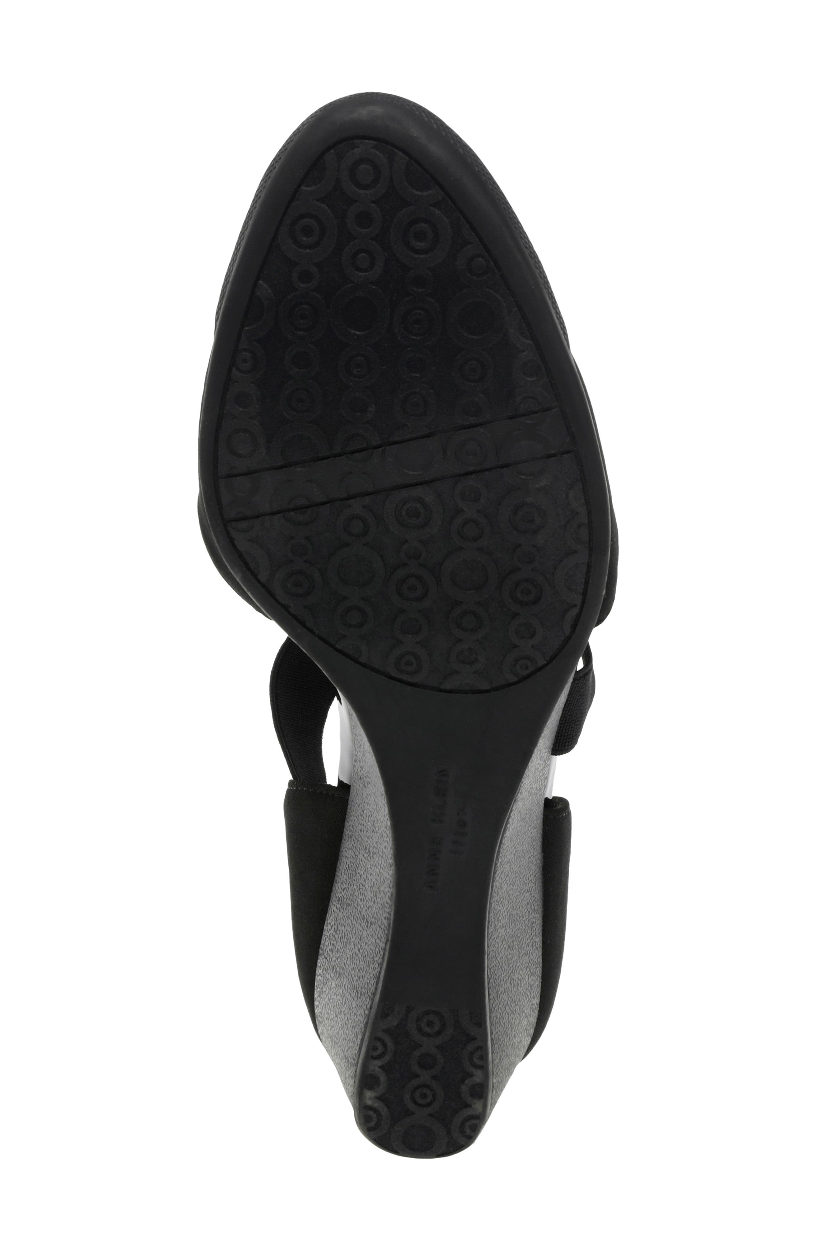 Anne Klein Tara Wedge Pump, Alternate, color, Black Multi