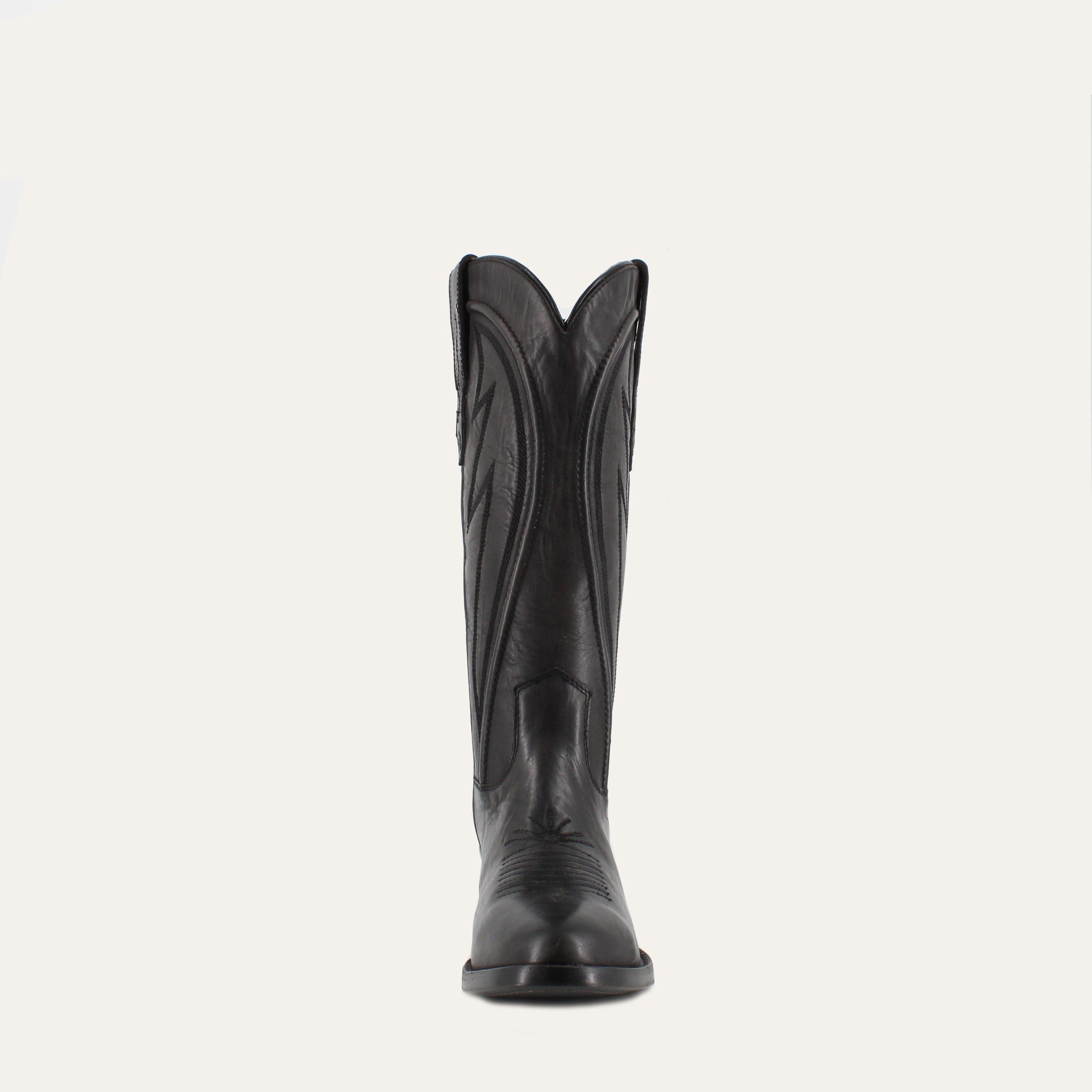 Buck & Brana Avery Leather Boots, Alternate, color, Black