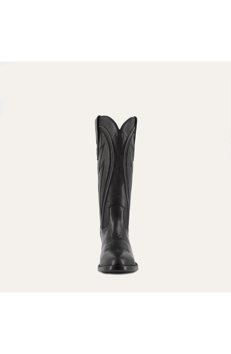 Buck & Brana Avery Leather Boots, Alternate, color, Black