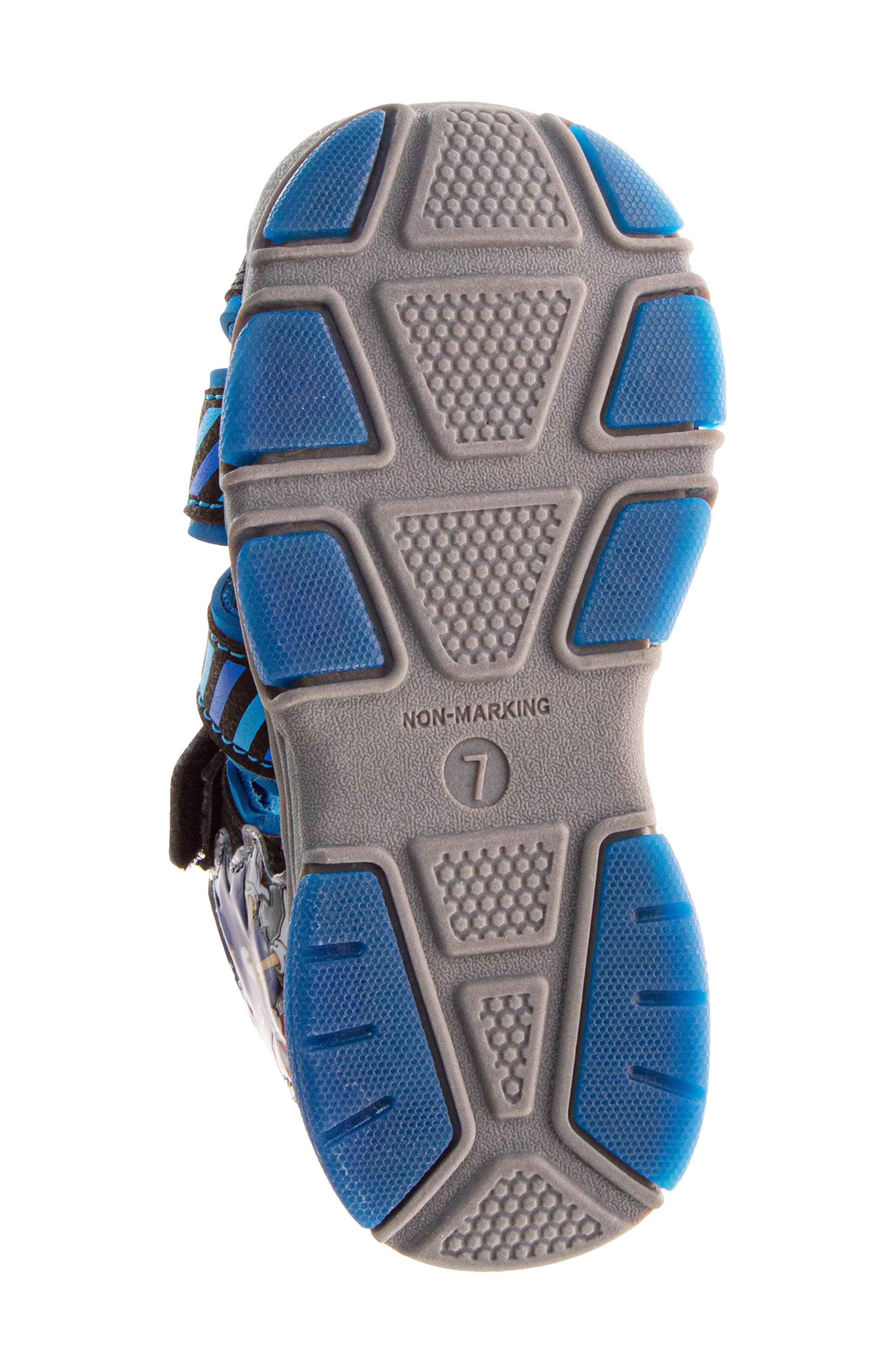 Kids' Sonic The Hedgehog Sneaker, Alternate, color, BLUE/BLACK