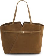 BOSS Revers Suede Leather Tote