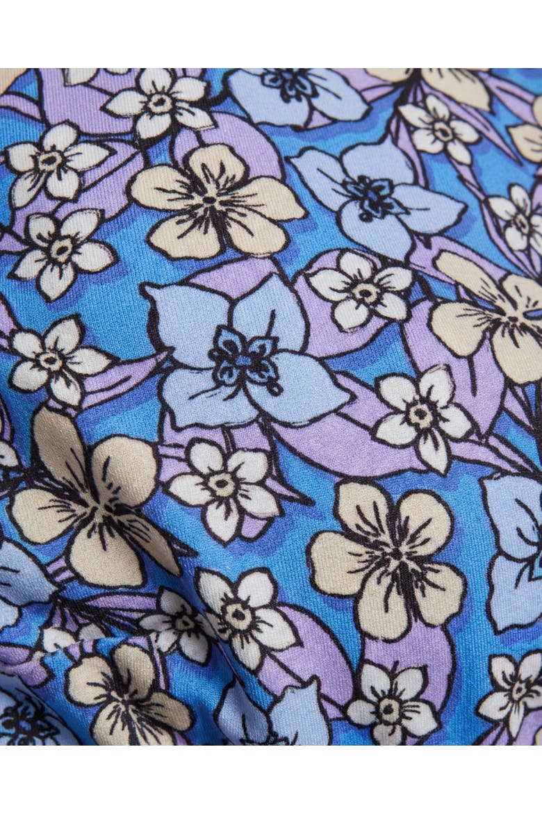 Floral Field Womens Bikini Top, Alternate, color, Floral Field Blue