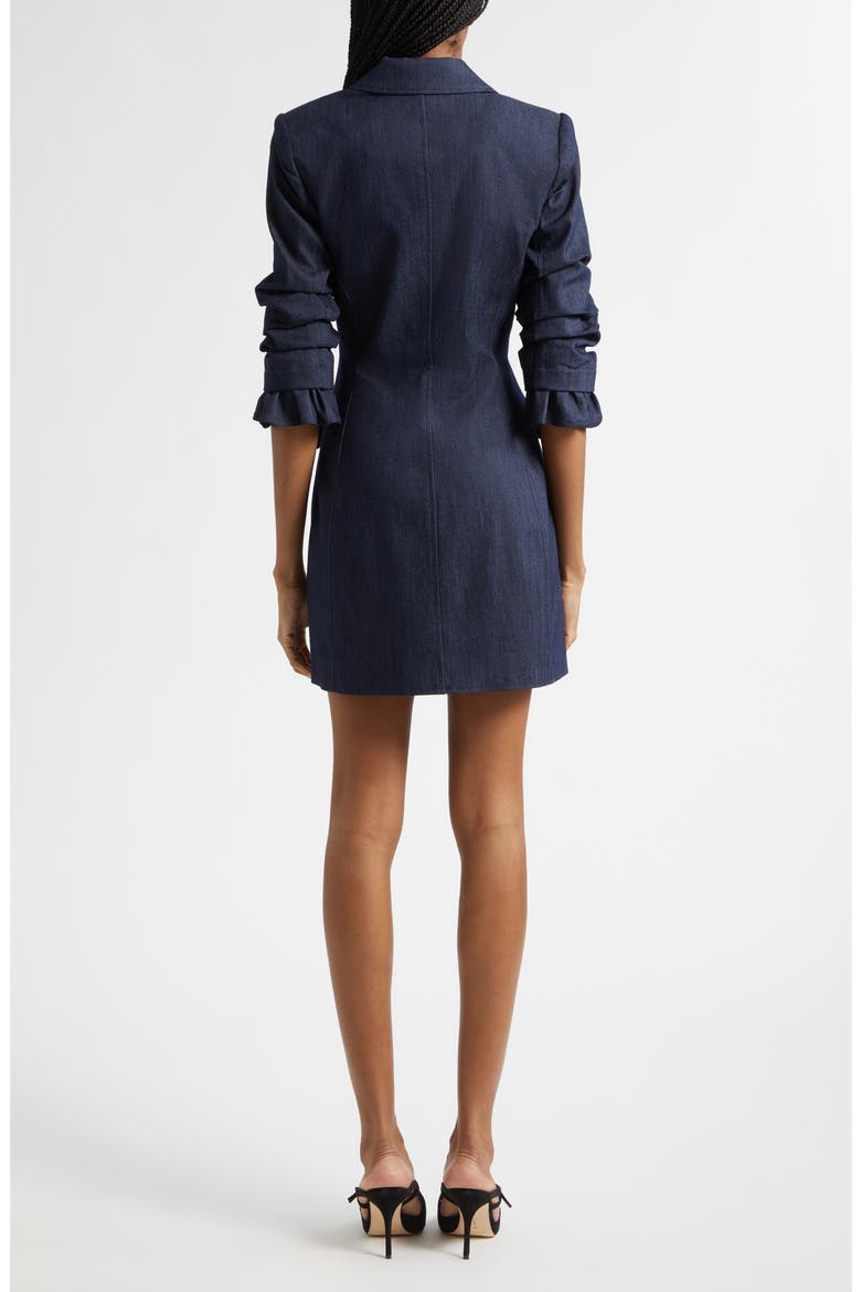 Bekah Blazer Minidress, Alternate, color, INDIGO