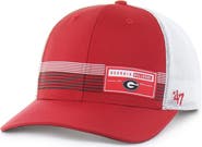 '47 Men's '47 Red Georgia Bulldogs Rangefinder brrr Trucker Adjustable Hat