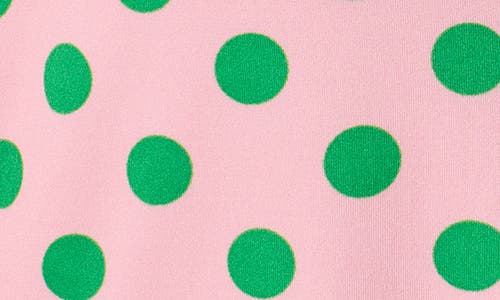 Kate Spade New York Print Jersey Pajamas In Pink/prt