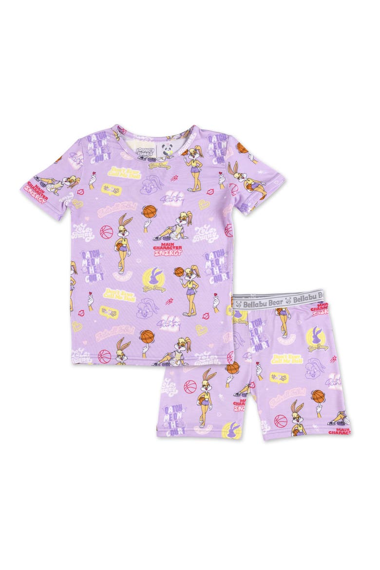 Lola Bunny Kids 2-Piece Short Sleeve & Shorts Pajama Set, Main, color, Lola Bunny