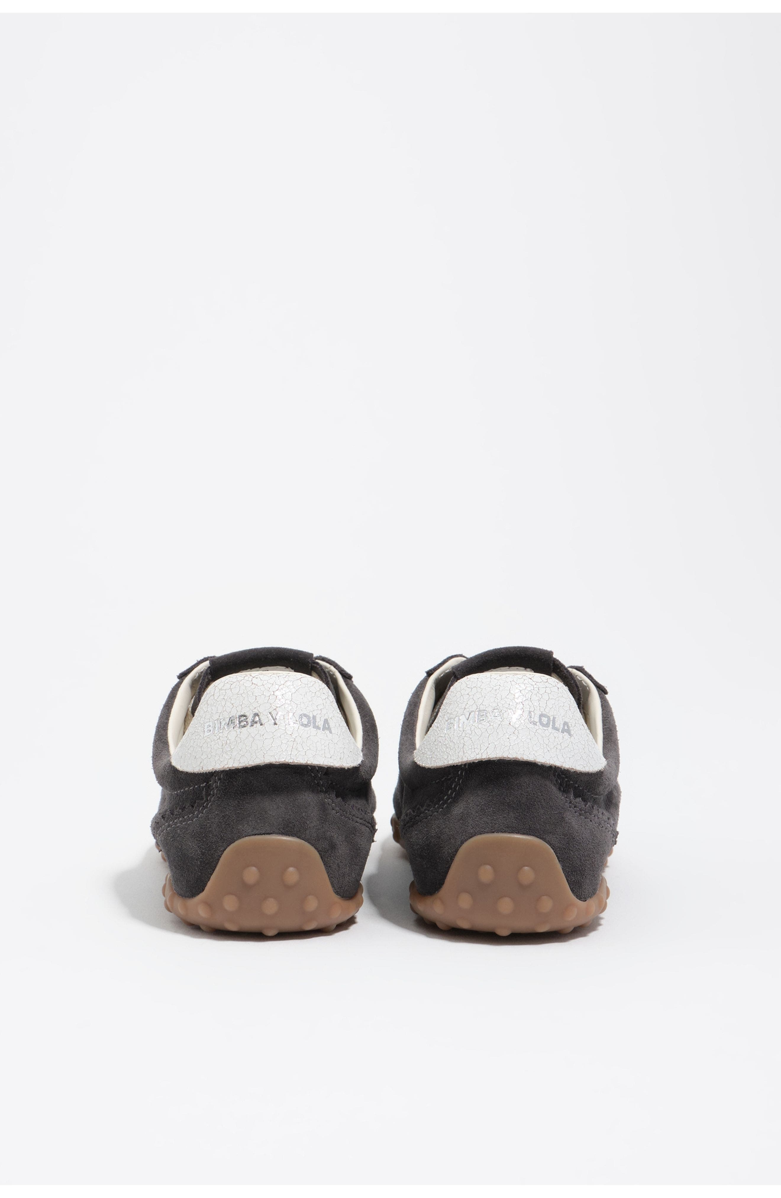 Bimba y Lola Suede Sneaker, Alternate, color, Anthracite