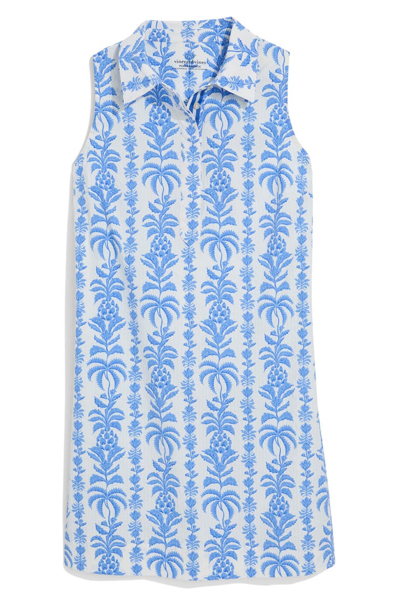 Pippa Harbor Dress, Alternate, color, BREAKER PALM STRIPE