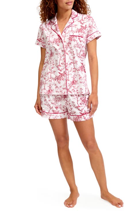 Pima Cotton Short Sleeve Pajamas