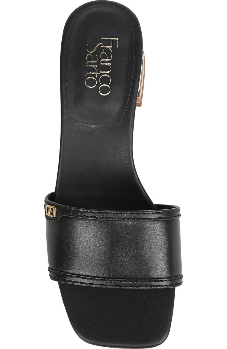Franco Sarto Kaori Block Heel Sandal, Alternate, color, Black
