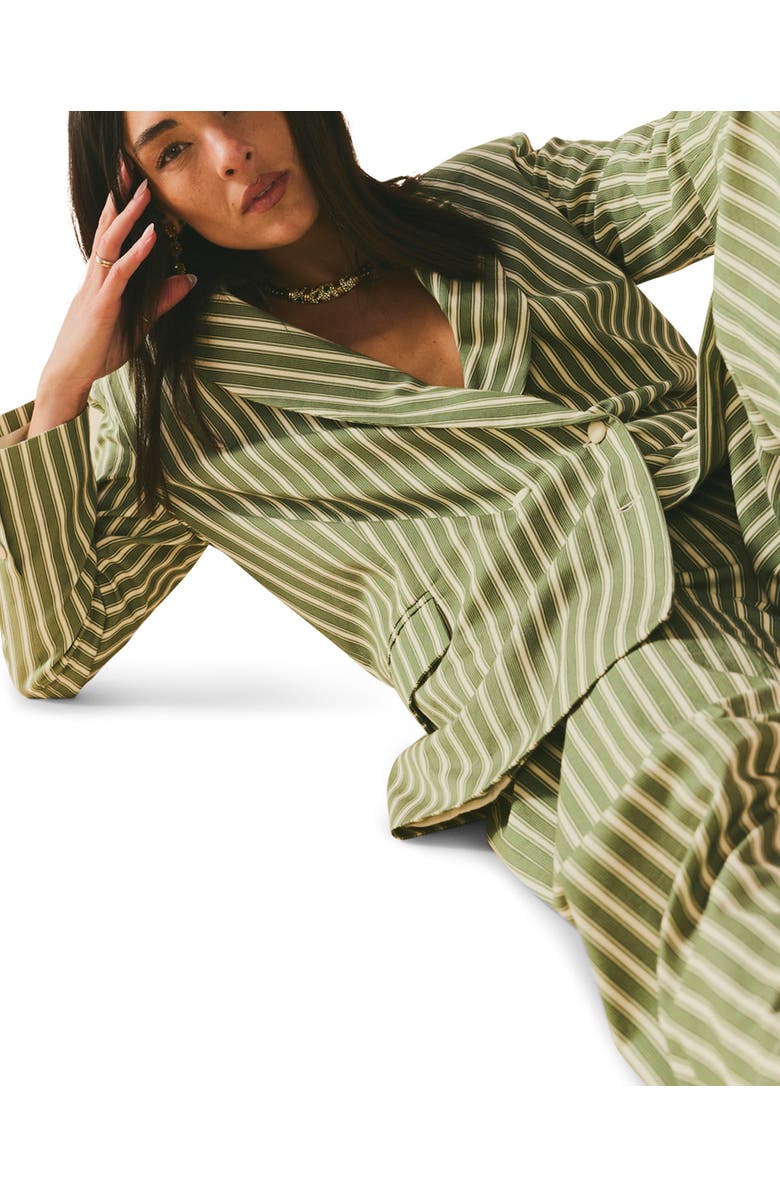 Eddy Meredith Blazer, Alternate, color, Meadow Stripe