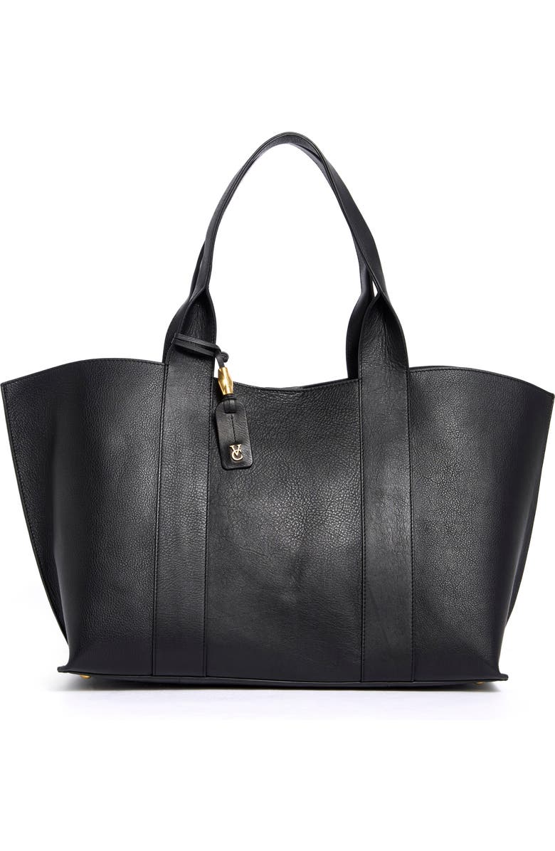 Vince Camuto Ellah Tote Bag, Main, color, Black
