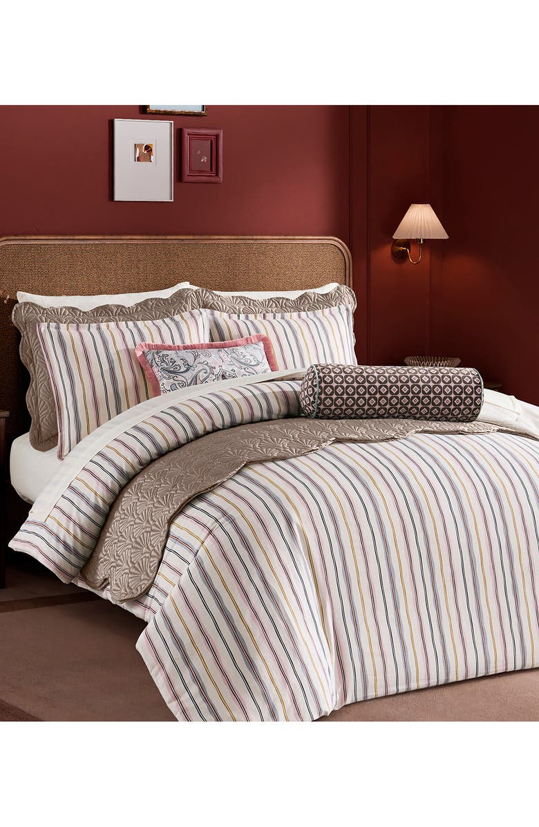 Ted Baker Deco Shells Quilt & Shams Set, Alternate, color, Tan Oak