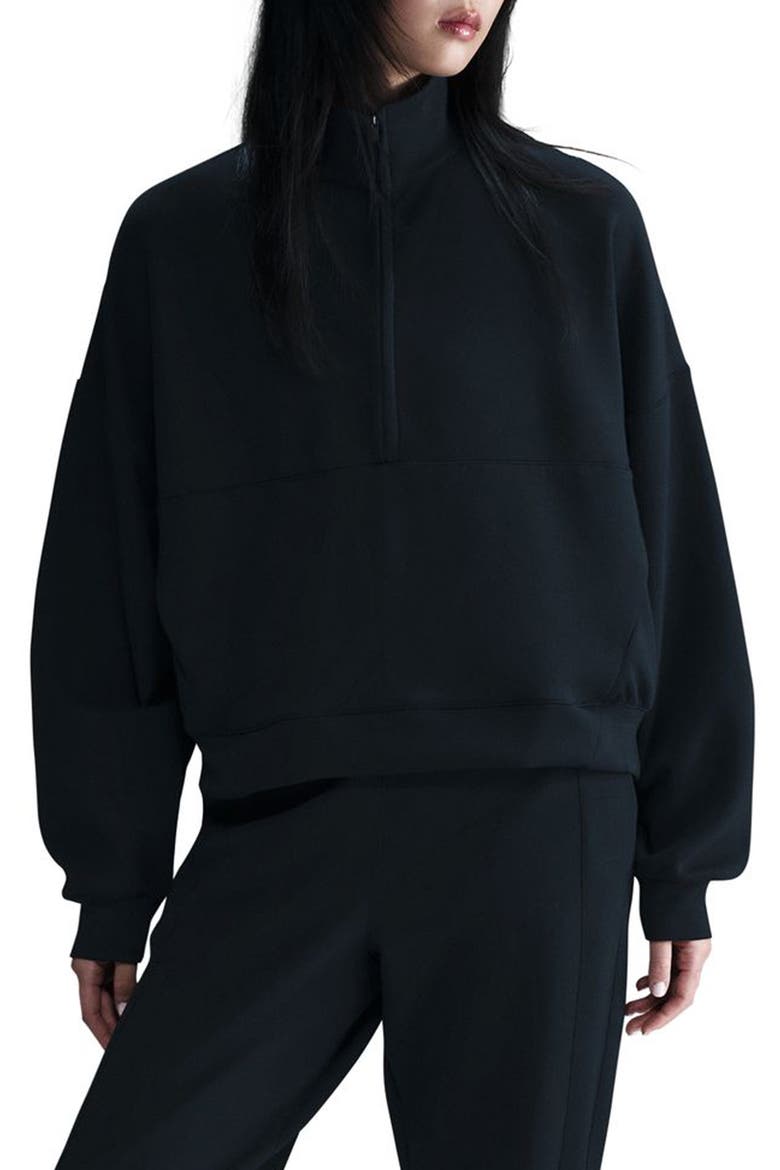 24.7 ImpossiblySoft Dri-FIT Oversize Half Zip Top (Women) | Nordstrom