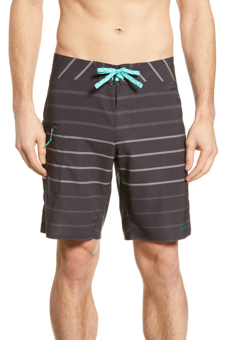Stretch Planing Swim Trunks, Main, color, BUCKLAND INK BLACK