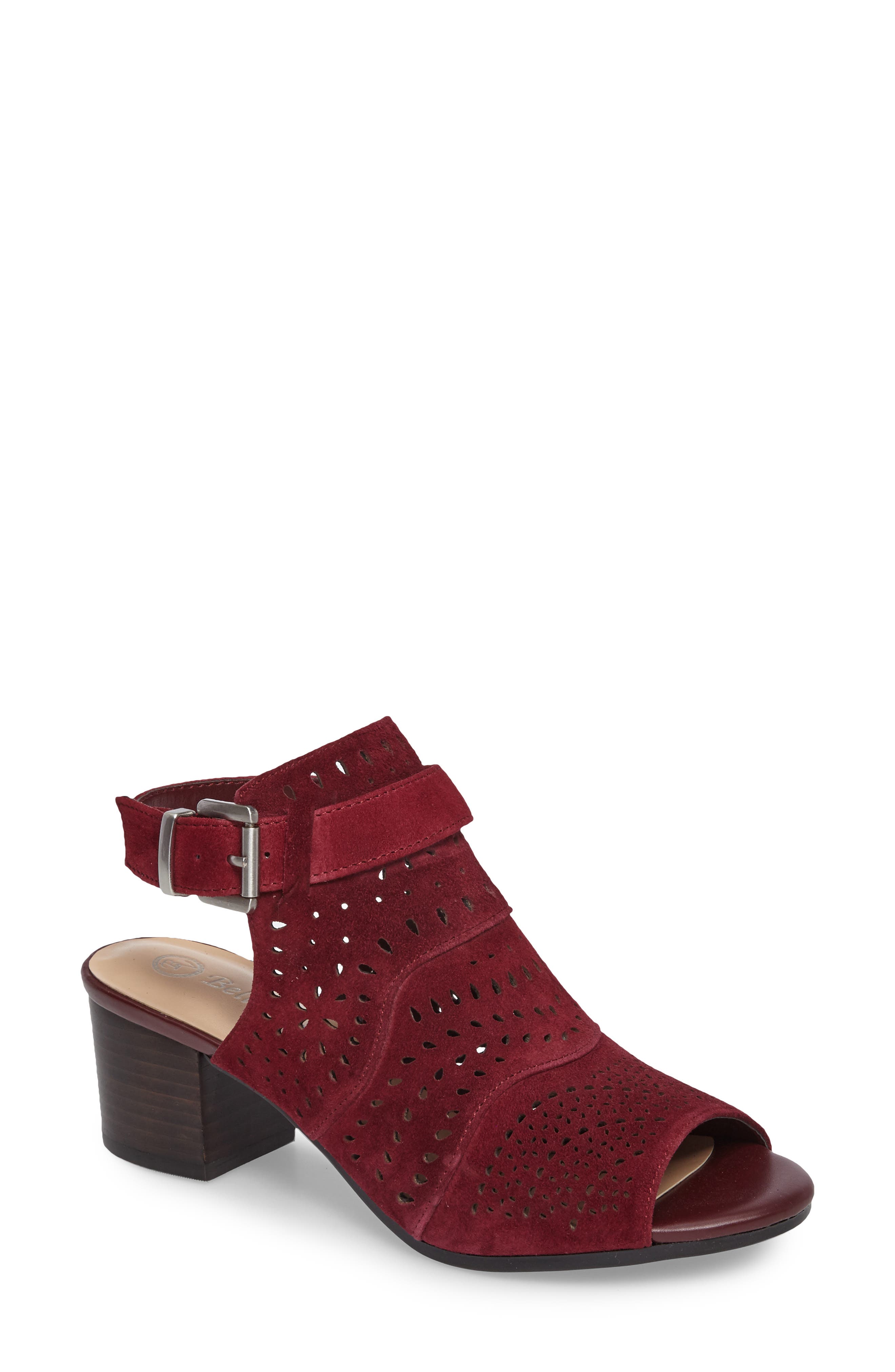 Bella Vita Fonda Perforated Sandal, Main, color, 