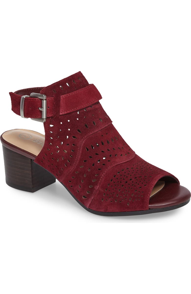 Bella Vita Fonda Perforated Sandal, Main, color,