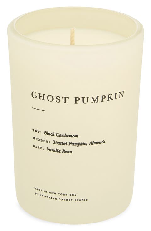 Ghost Pumpkin Candle