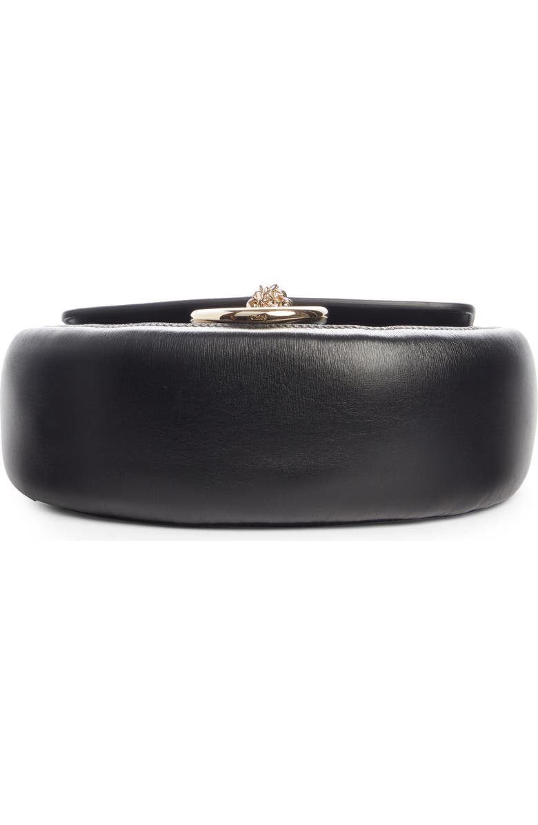 Chloé Small Arlene Leather Crossbody Saddle Bag, Alternate, color,