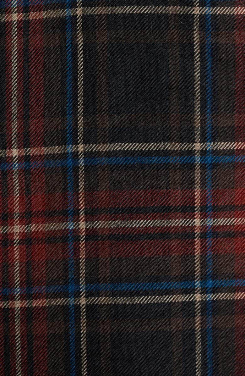 Pendleton Plaid Merino Wool Button-Up Lodge Shirt, Alternate, color, 