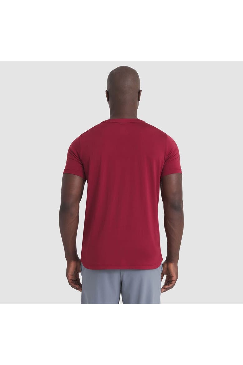 Men's Fanatics Burgundy Colorado Avalanche Authentic Pro Rink Tech T-Shirt, Alternate, color, Burgundy