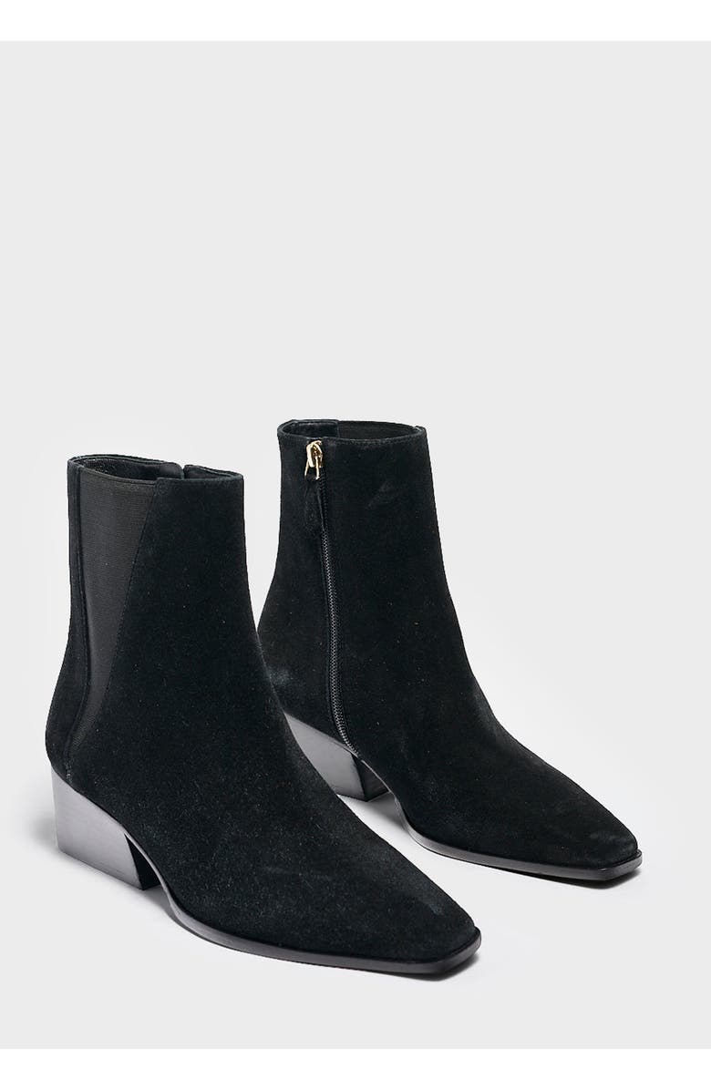 MARION PARKE Beth Bootie Suede, Alternate, color,