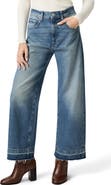 PAIGE Arellia Release Hem High Waist Ankle Barrel Jeans