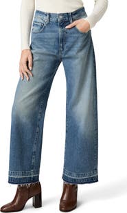 PAIGE Arellia Release Hem High Waist Ankle Barrel Jeans