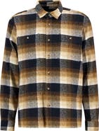 Barbour Woodfoot Check Textured Cotton Button-Up Overshirt