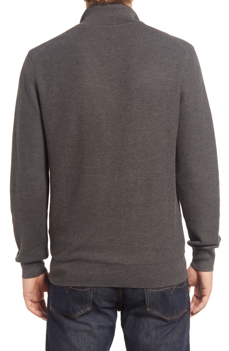 Polo Ralph Lauren Piqué Quarter Zip Pullover, Alternate, color,