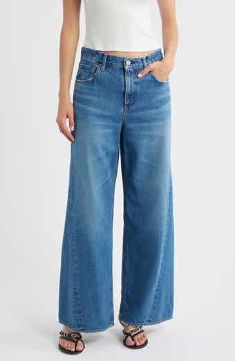 MOUSSY VINTAGE Atlanta Twisted Seam Wide Leg Jeans