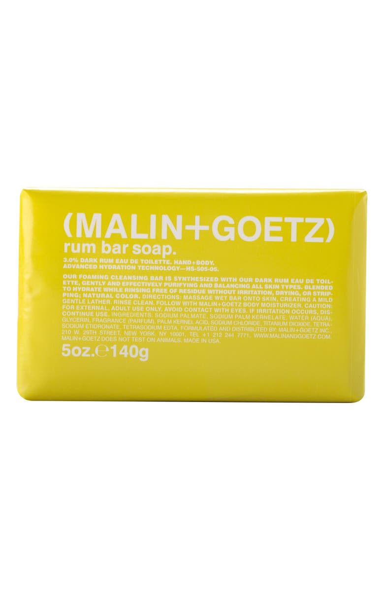 MALIN+GOETZ Bar Soap, Main, color, Rum