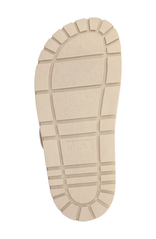 Mia Gen Slide Sandal In Taupe
