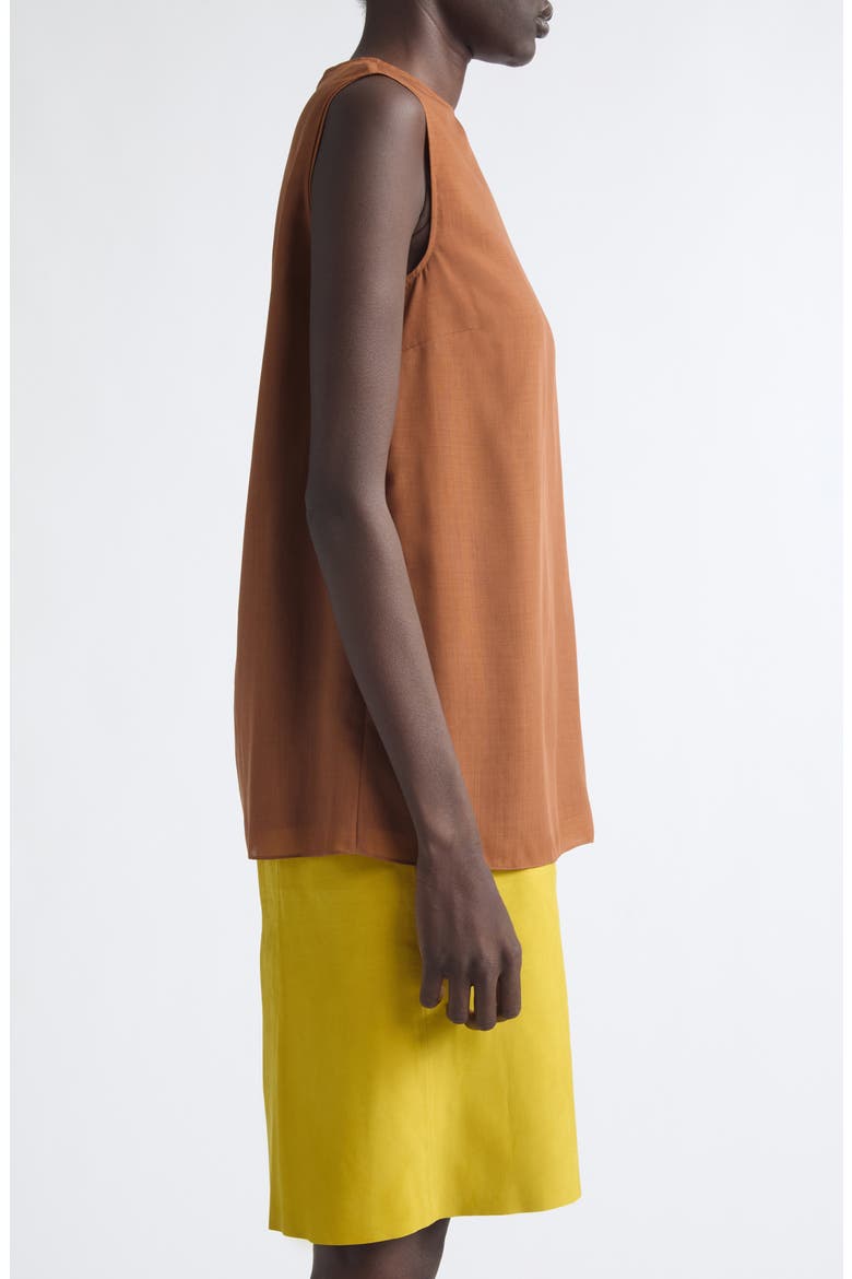 Sleeveless Top, Alternate, color, COGNAC