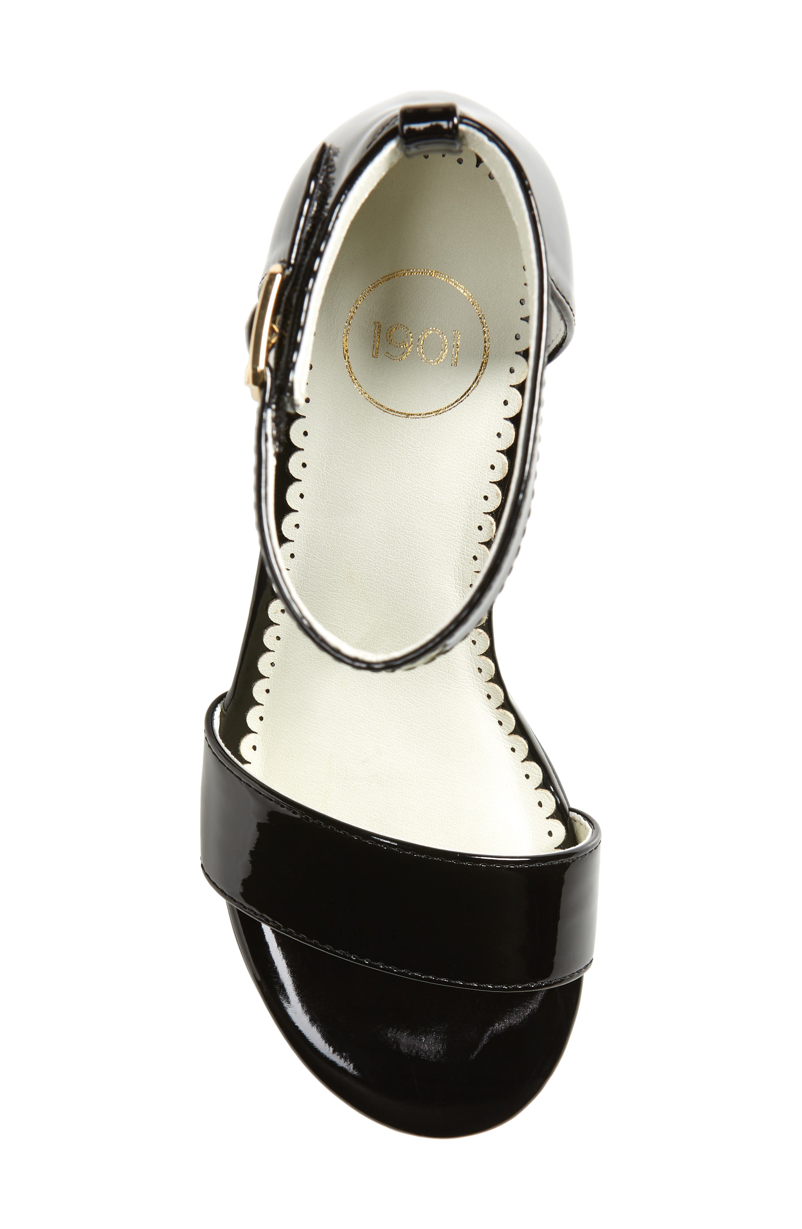 Block Heel Sandal, Alternate, color, BLACK FAUX PATENT PU