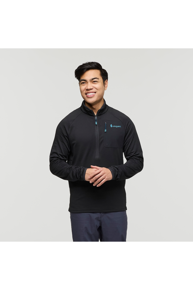 Otero Fleece Half-Zip Pullover - Men's, Main, color, Cotopaxi Black