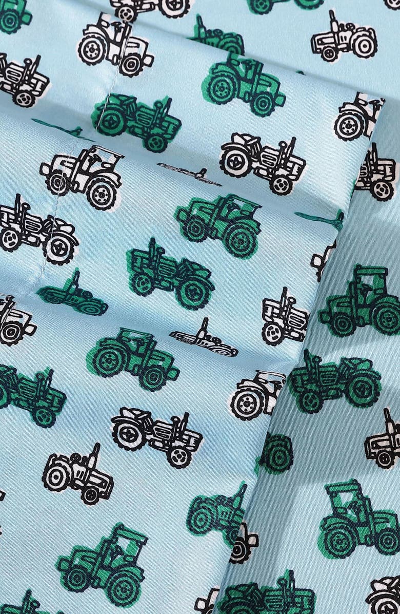 Eddie Bauer Little Rider Cotton Sheet Set, Alternate, color, Blue/ Green