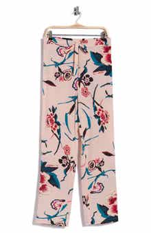 DVF Diane Wide Leg Silk Pants