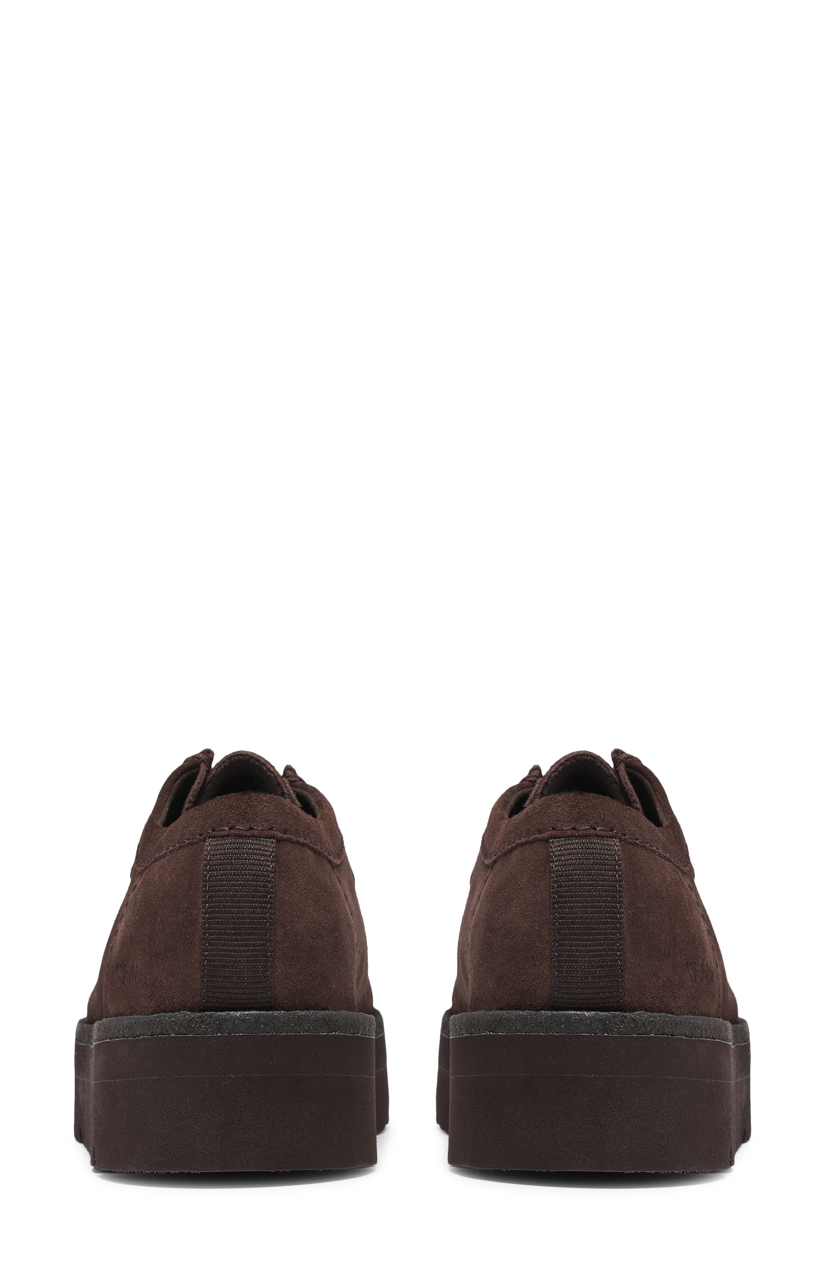 Meare Walla Platform Flat, Alternate, color, CHOCOLATE