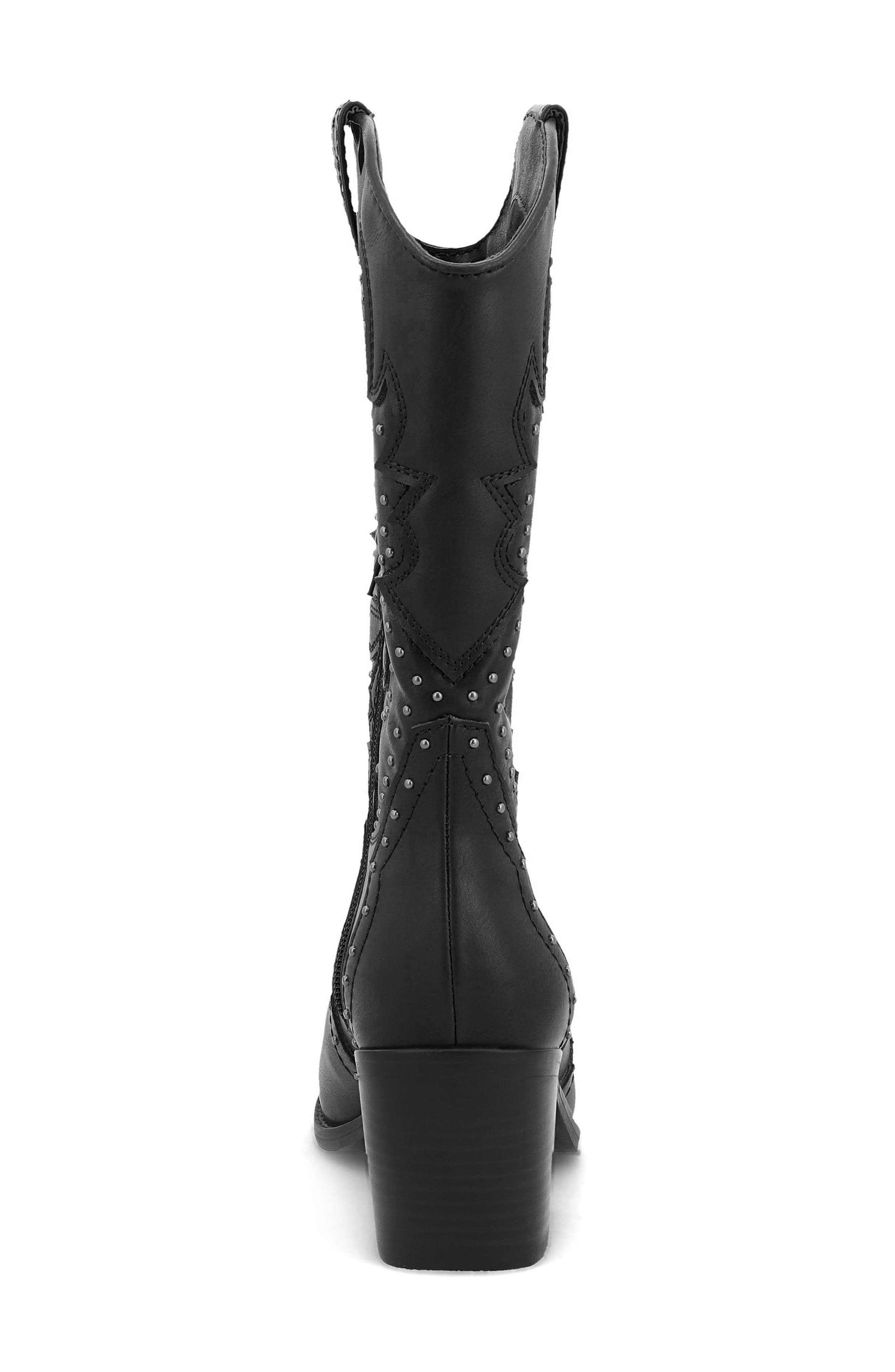 MIA Cyprus Western Boot, Alternate, color, Black