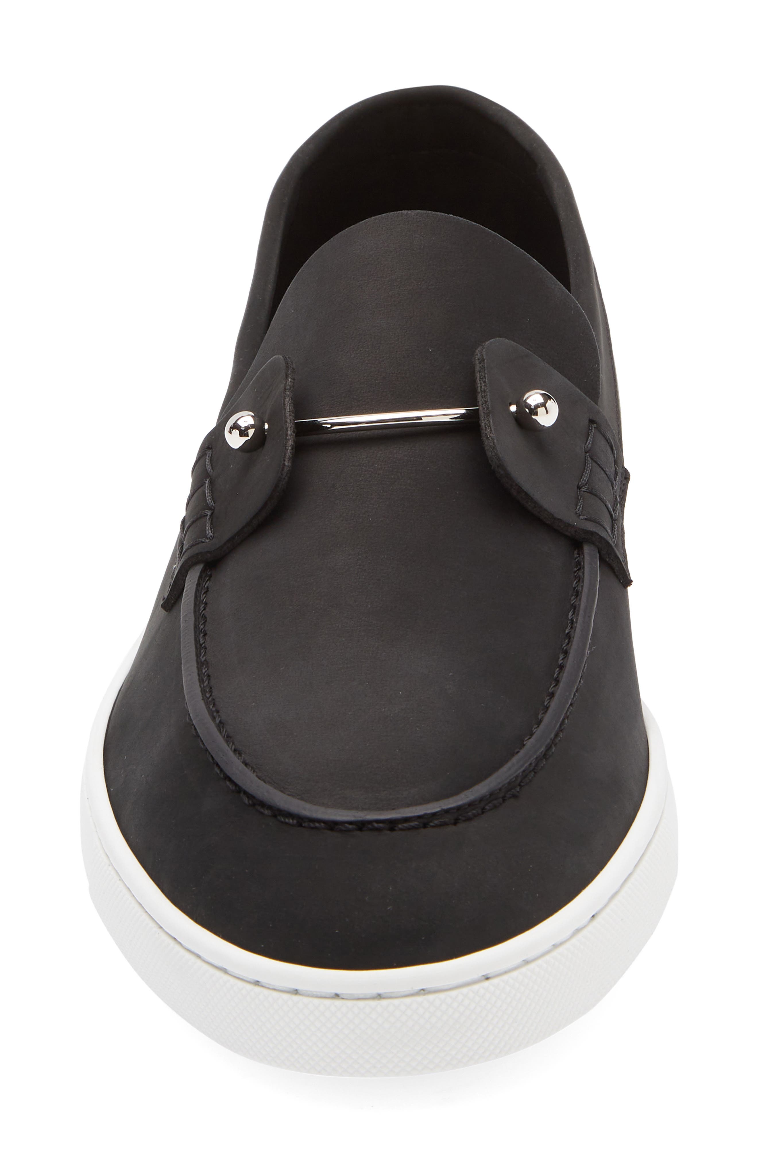 Chambeliboat Loafer, Alternate, color, BLACK/ LIN BLACK