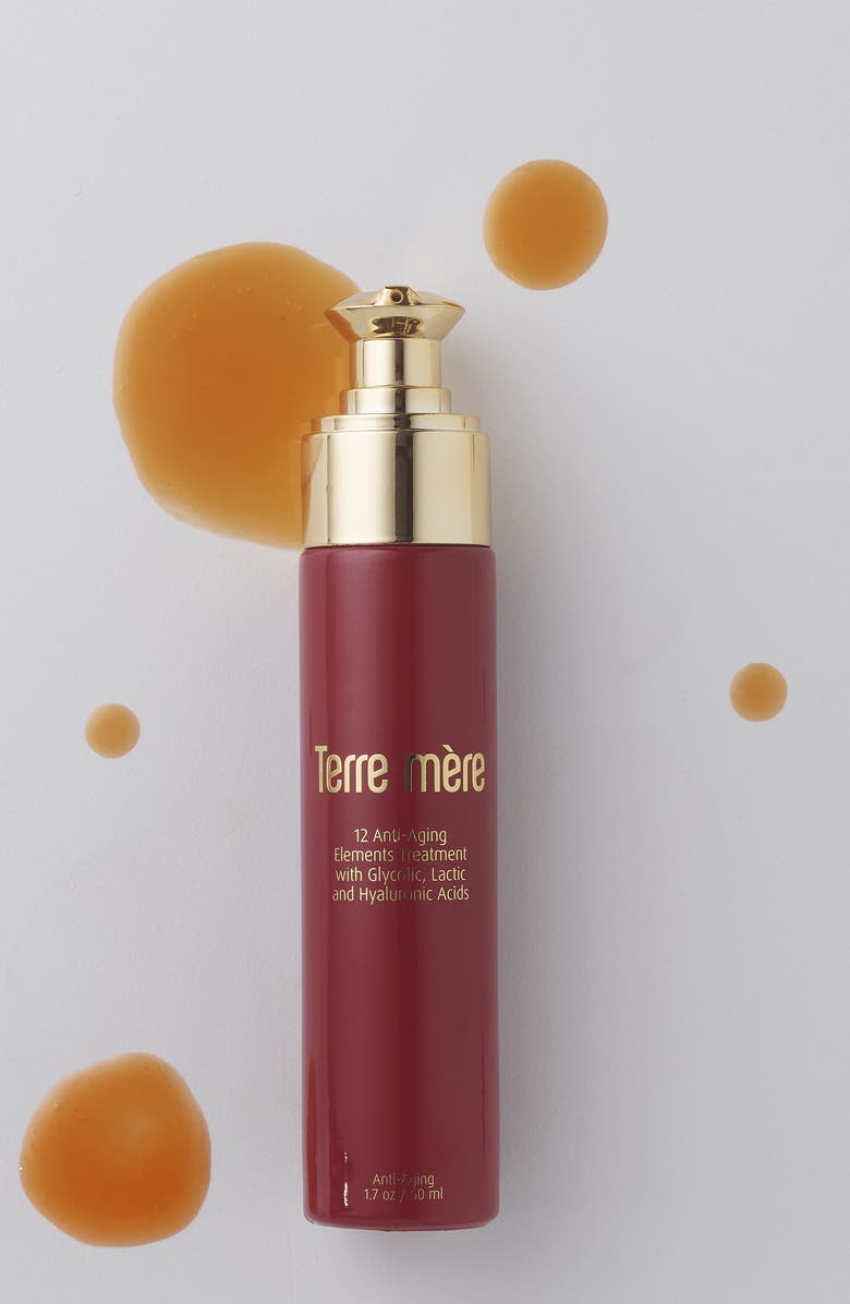 TERRE MERE 12 Anti-Aging Elements Treatment with Glycolic, Lactic & Hyaluronic Acids, Alternate, color,